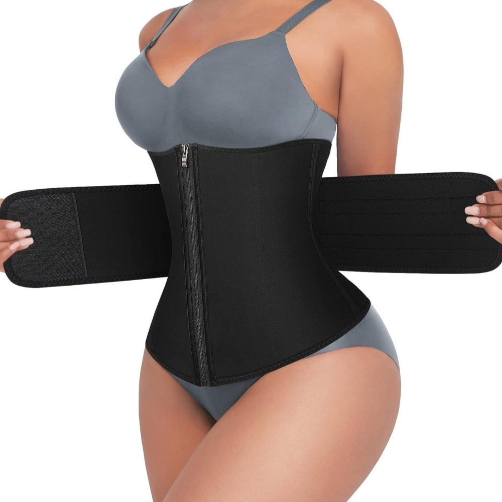 NEW FeelinGirl Waist Trainer for Women Plus Size Neoprene Sauna Workout Girdle W